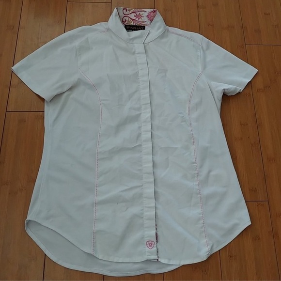Ariat Pro Series Women's‎ Button Up Blouse Top Size 42 - Picture 1 of 3